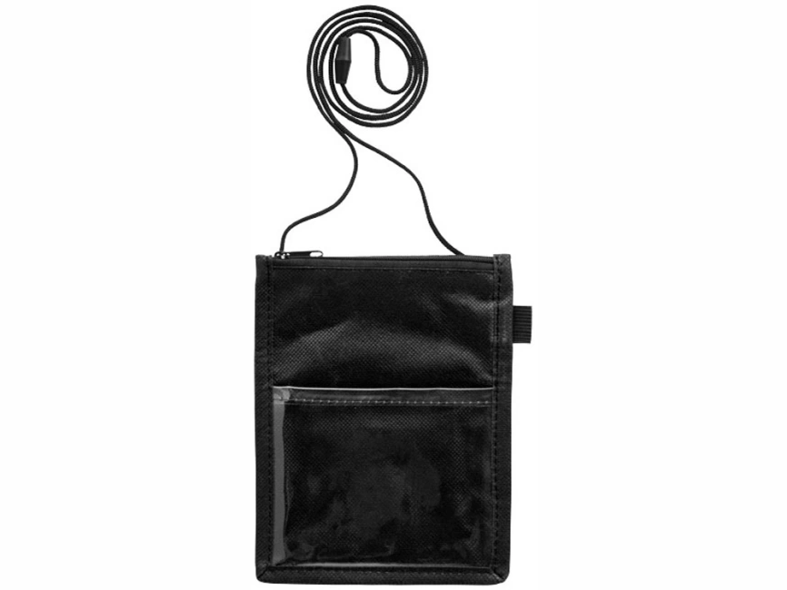 Держатель для бейджа, черный фото 5