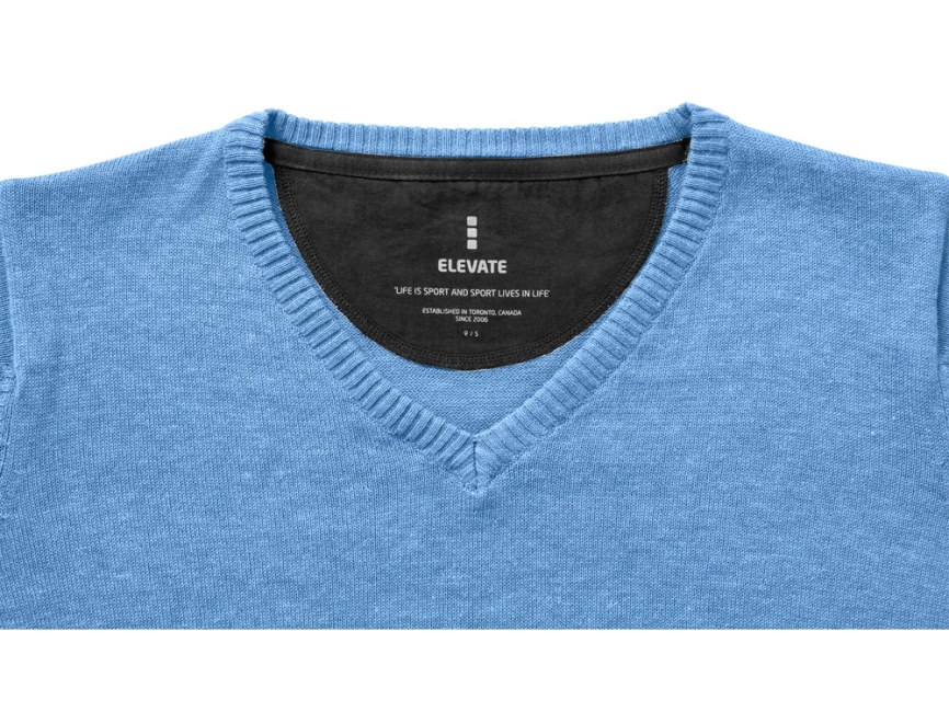 Пуловер Spruce женский с V-образным вырезом, светло-синий фото 3