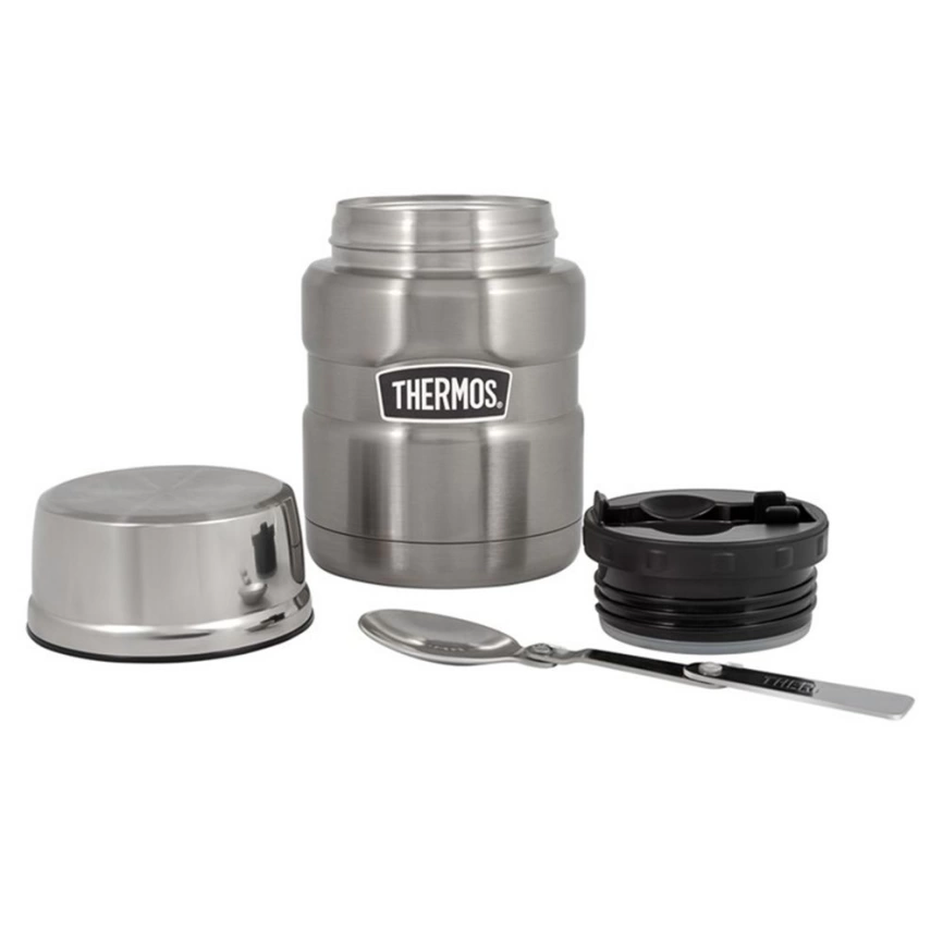 Термос для еды Thermos SK3000, серебристый фото 2