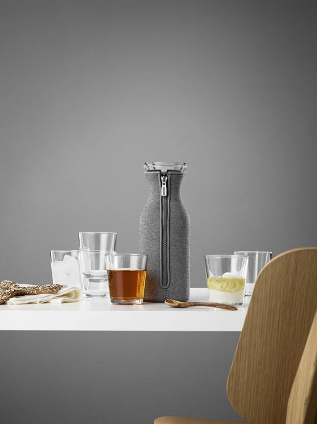 Графин Fridge в чехле, темно-серый фото 2