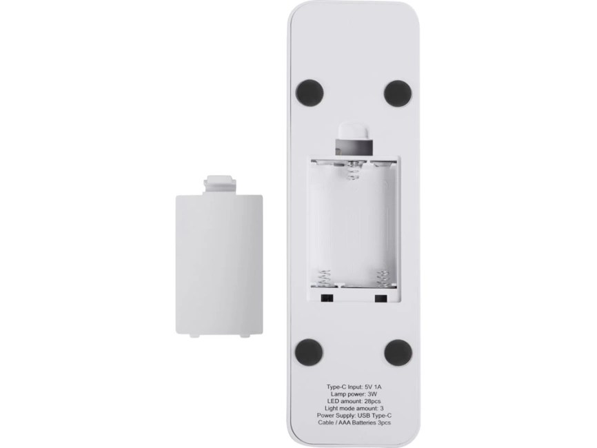 Складывающаяся настольная LED лампа Stack N, 3 Вт, белый фото 15