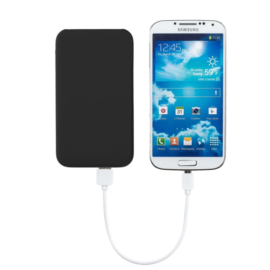 Внешний аккумулятор Uniscend Half Day Compact 5000 мAч, черный фото 6