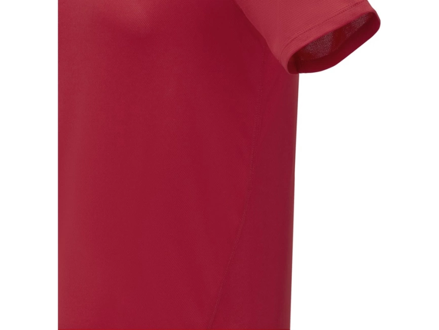 Мужская стильная футболка поло с короткими рукавами Deimos, красный фото 5