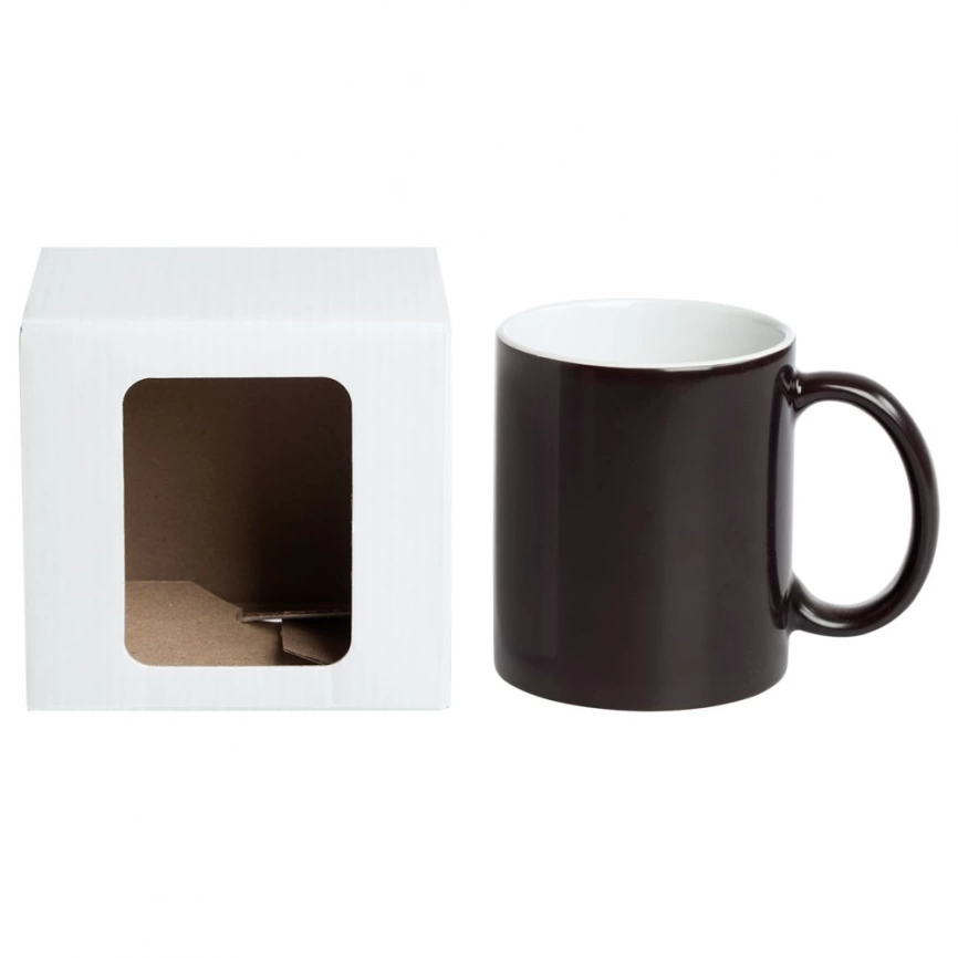 Коробка с окном для кружки Window, белая фото 3