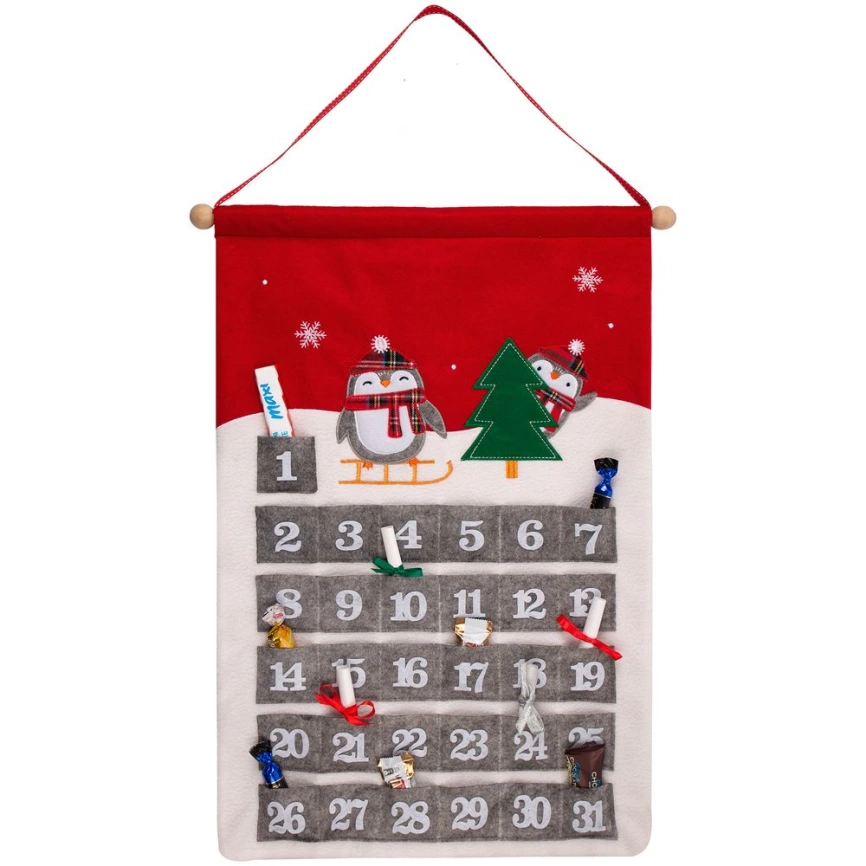 Адвент-календарь Noel, с пингвинами фото 4
