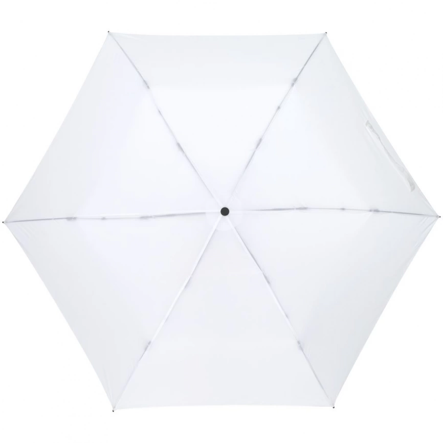 Зонт складной Luft Trek, белый фото 2