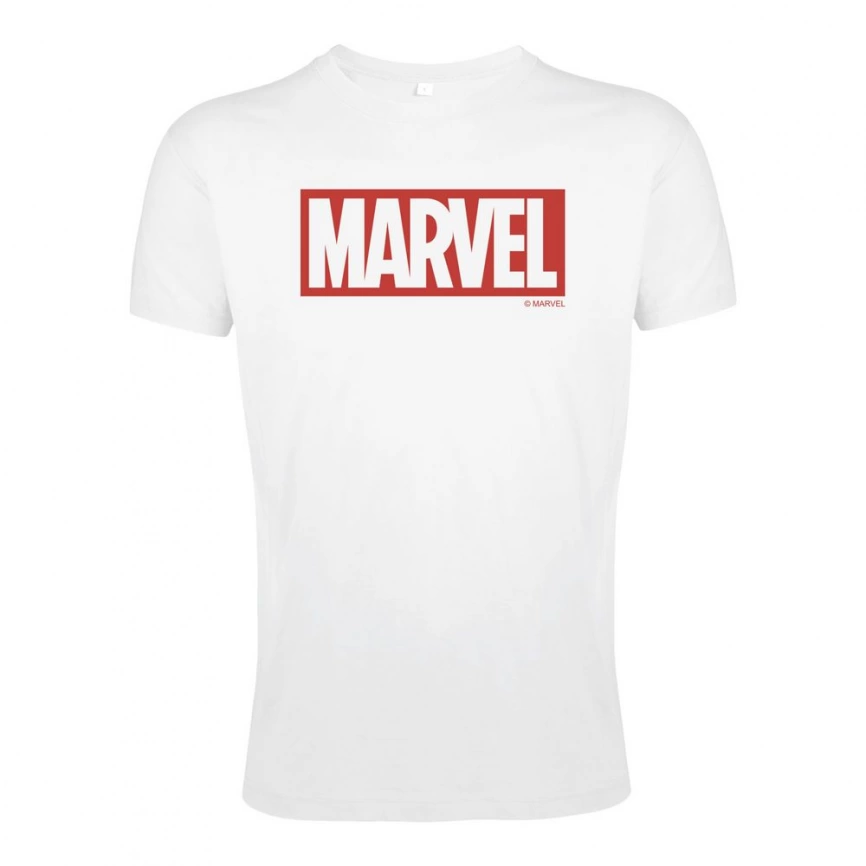 Футболка Marvel, белая, размер S фото 1
