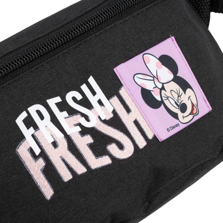 Поясная сумка Fresh Fresh, черная фото 4