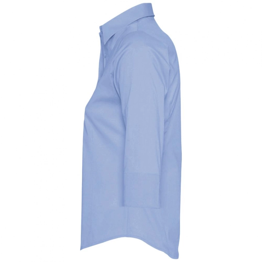 Рубашка женская с рукавом 3/4 Effect 140 голубая, размер XL фото 3