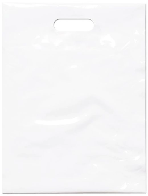 Пакет ПВД 20*30+3 см., 50-55 мкм, белый фото 3