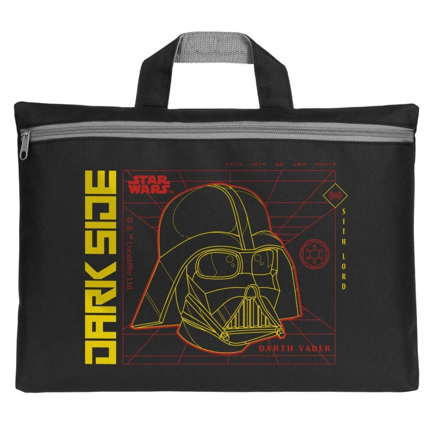 Сумка-папка Darth Vader, черная фото 2