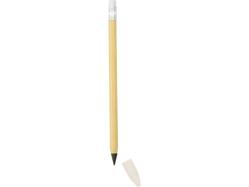 Вечный карандаш Nature из бамбука с белым ластиком фото 3