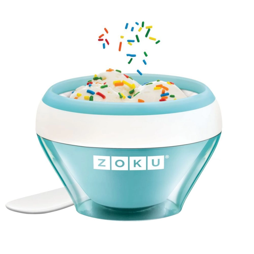 Мороженица Ice Cream Maker, голубая фото 2