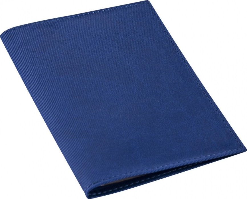 Обложка для автодокументов Twill, синяя фото 1