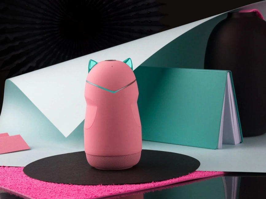 Портативная акустика Rombica Mysound Kitty 3C, розовый фото 6