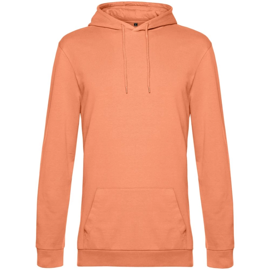 Толстовка с капюшоном унисекс Hoodie, светло-оранжевая, размер M фото 1
