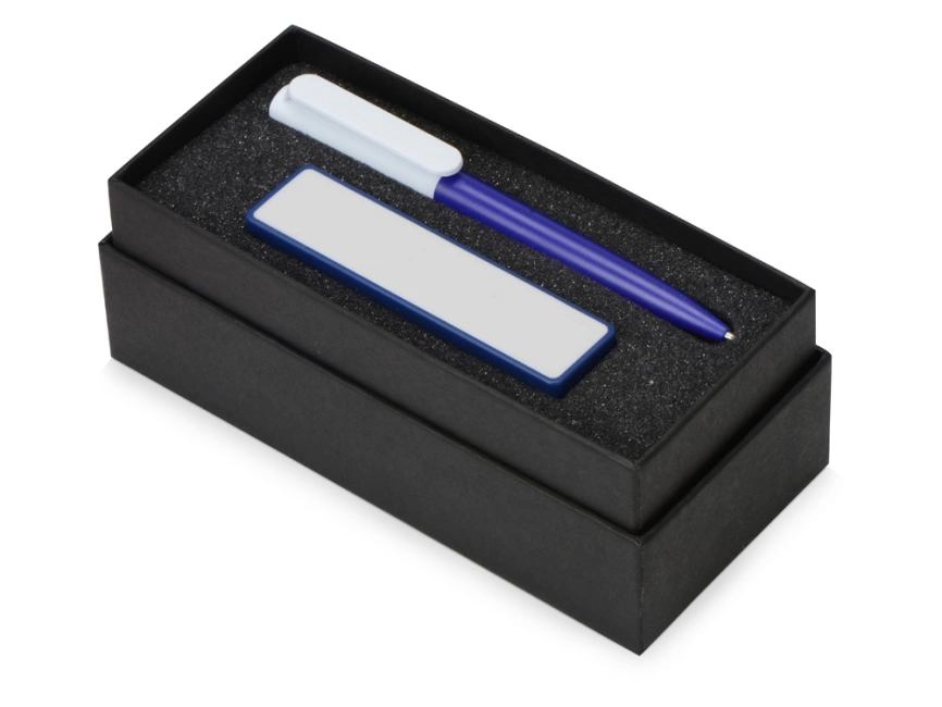 Подарочный набор Essentials Umbo с ручкой и зарядным устройством, синий фото 2