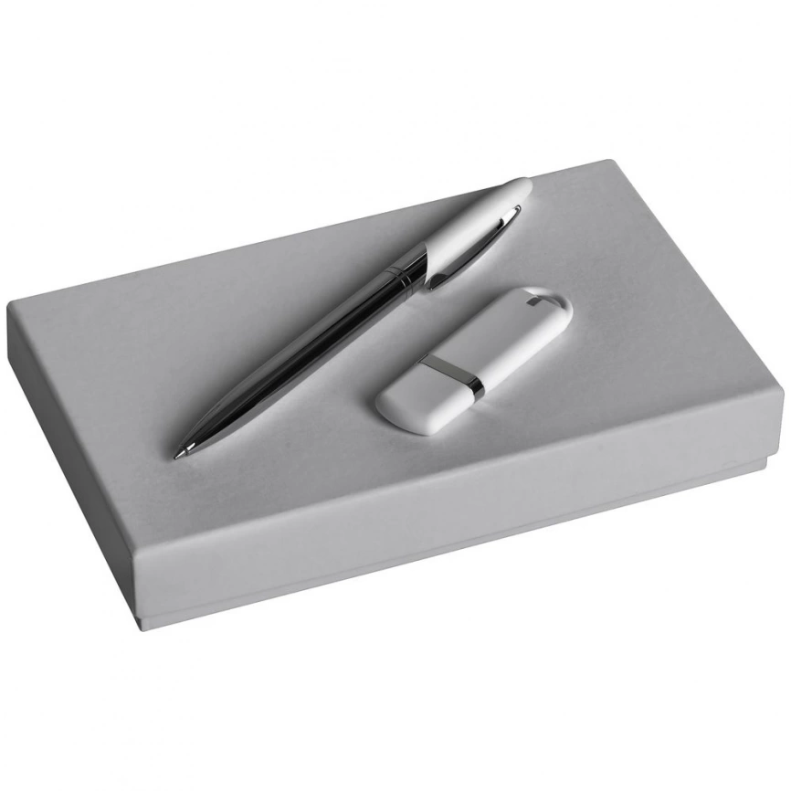 Коробка Slender, малая, серая фото 3