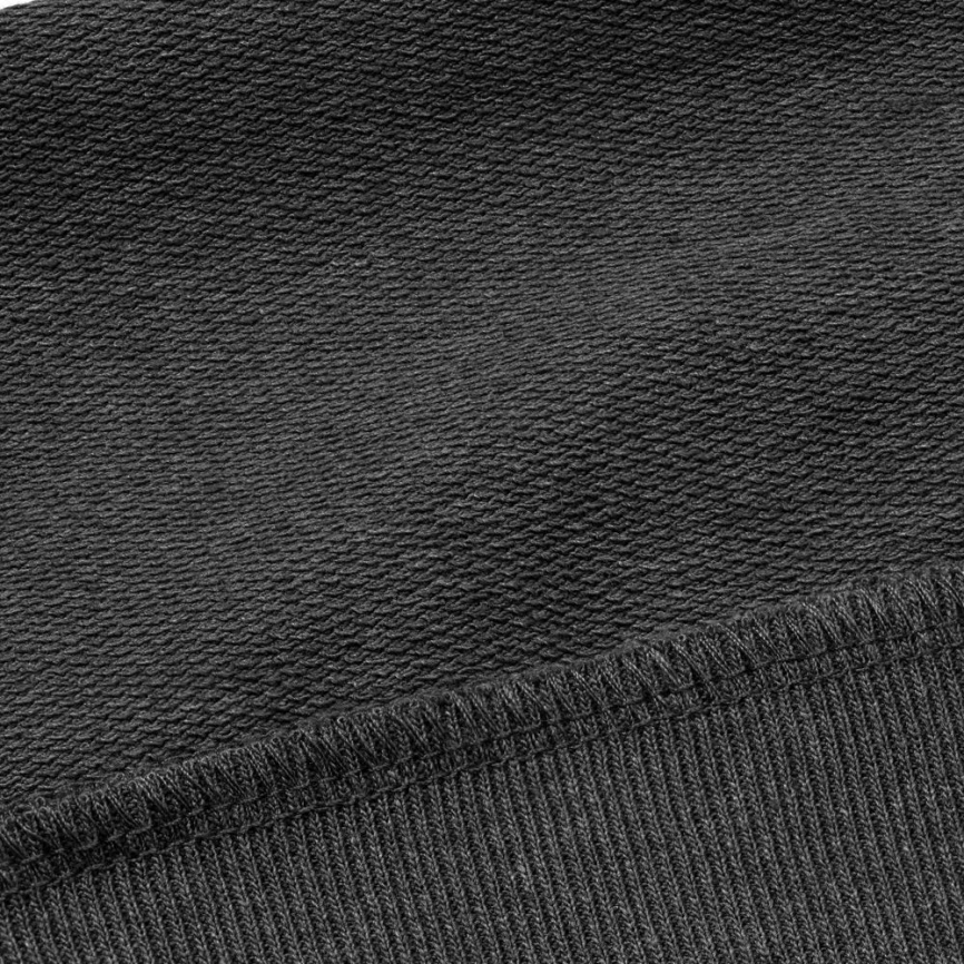 Толстовка с капюшоном унисекс Hoodie, серый меланж (антрацит), размер S фото 10