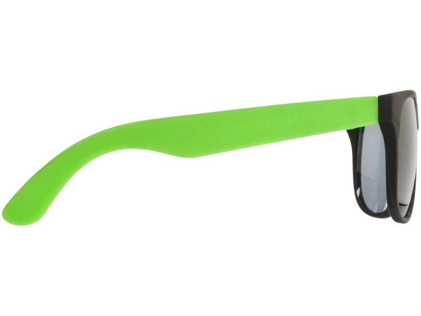 Очки солнцезащитные Retro, неоново-зеленый фото 4