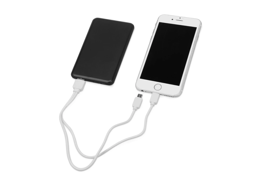 Портативное зарядное устройство Shell, 5000 mAh, черный фото 2