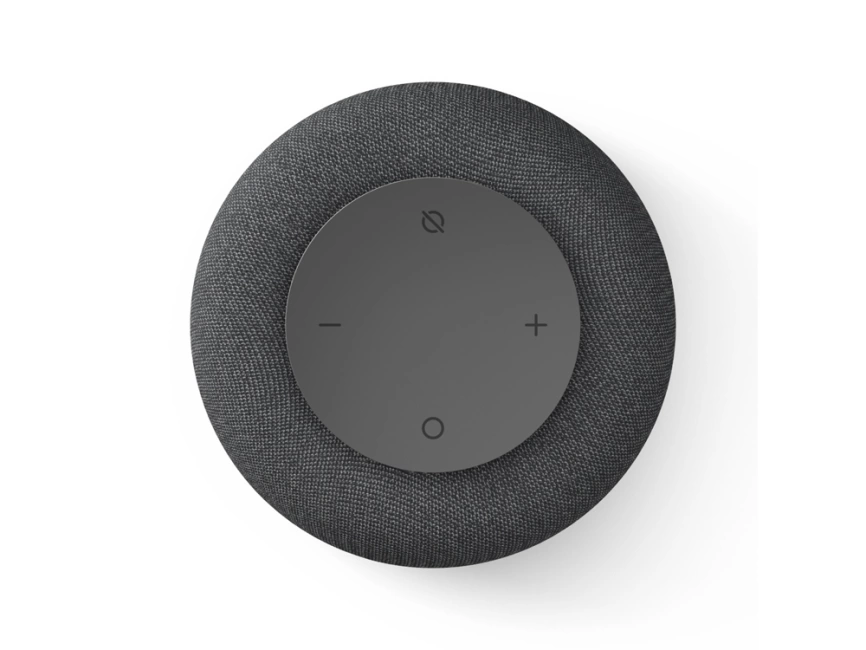Умная колонка VK Капсула Мини с голосовым помощником Марусей, темный серый фото 3
