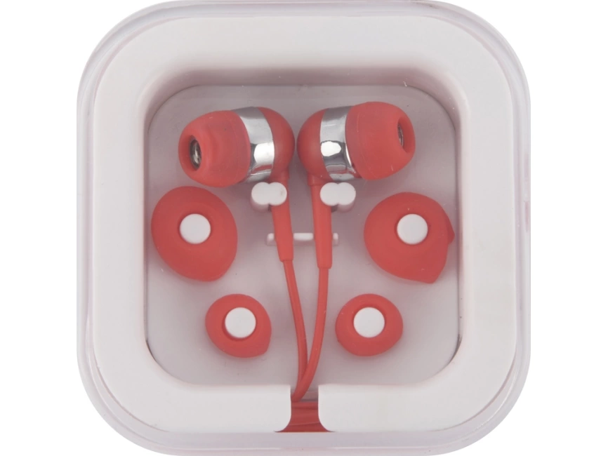 Наушники суперлегкие Sargas, красный фото 2