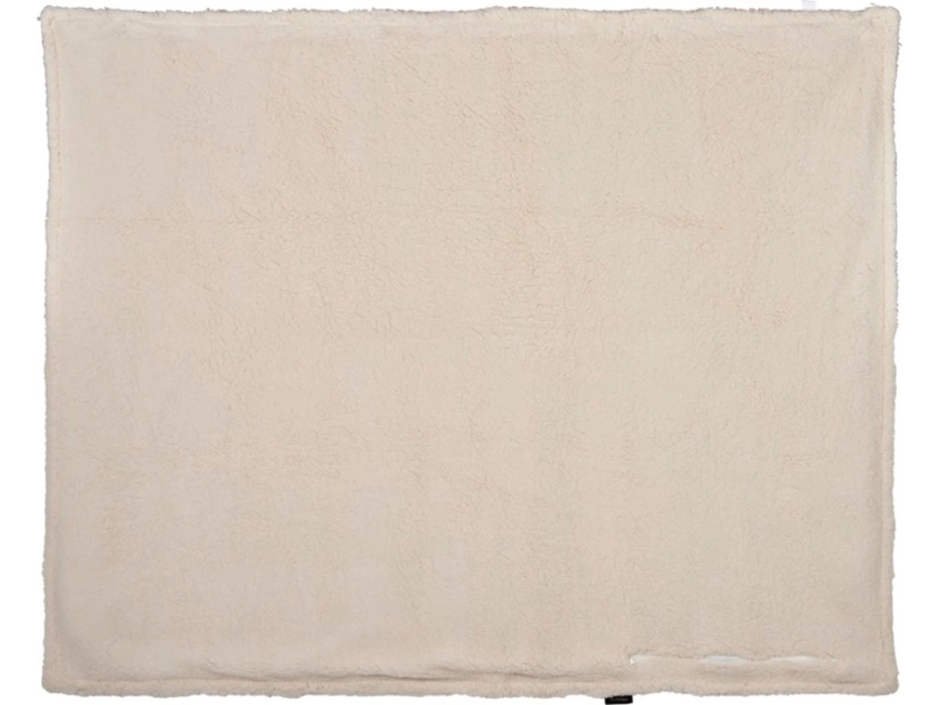 Шерповое покрывало Cosie с вельветом, оранжевый фото 3