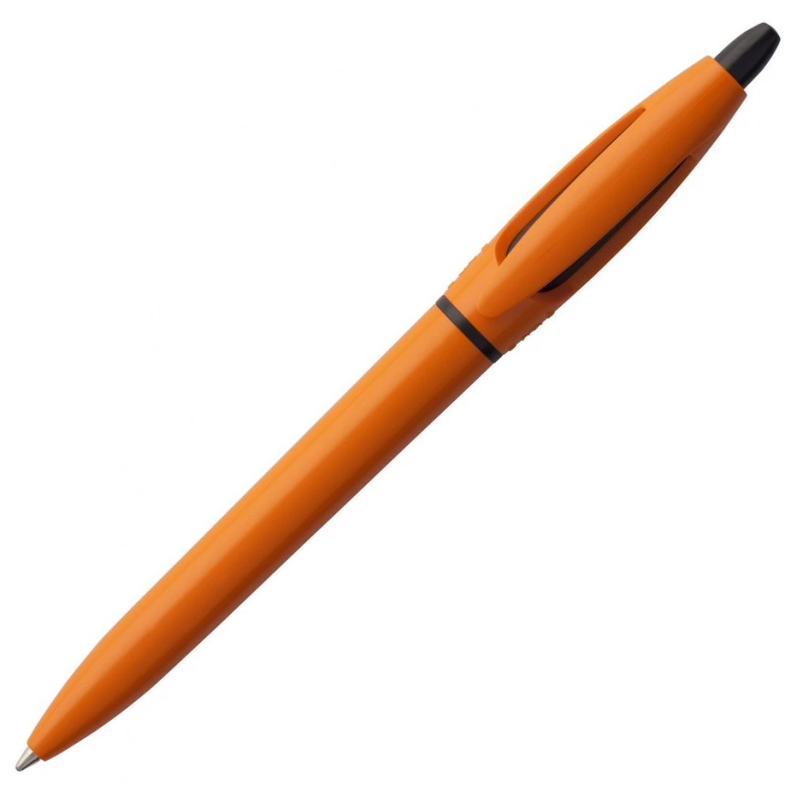 Ручка шариковая S! (Си), оранжевая фото 1