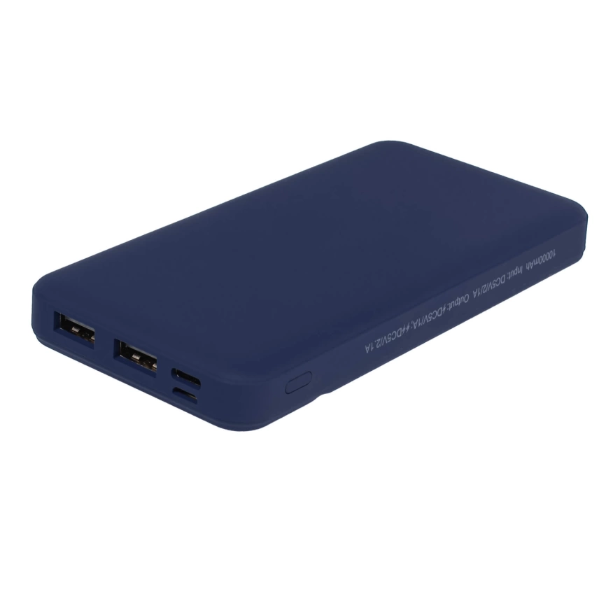 Внешний аккумулятор с подсветкой логотипа SUNNY SOFT, 10000 мА·ч, синий фото 2