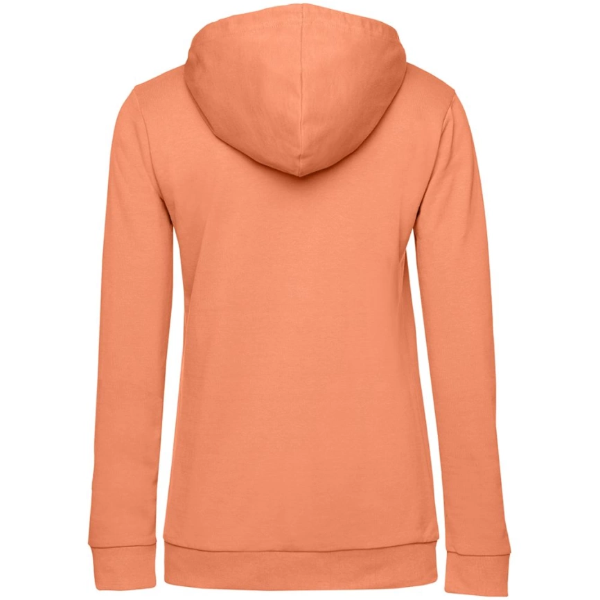 Толстовка с капюшоном женская Hoodie, светло-оранжевая, размер XXL фото 2