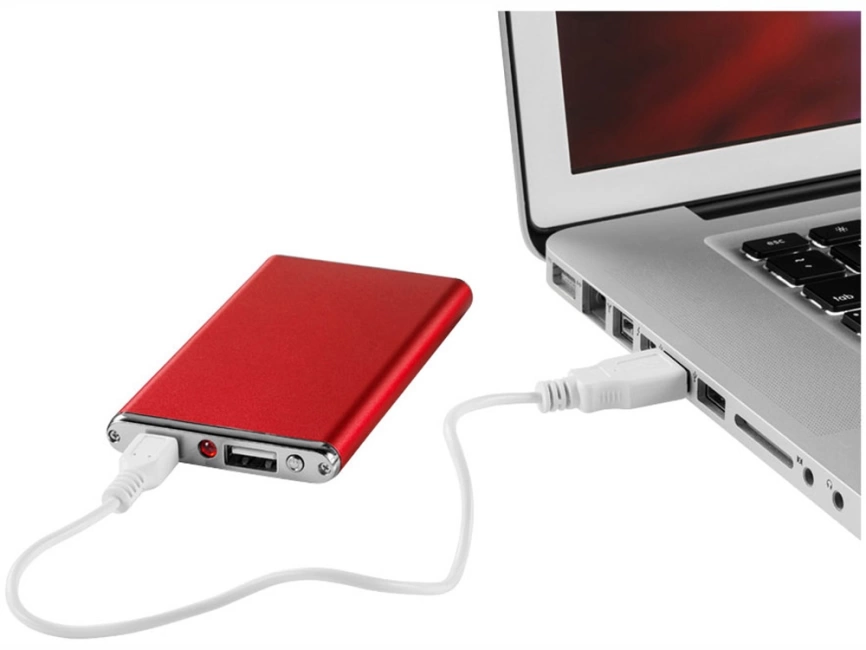 Портативное зарядное устройство Taylor 2200 мА/ч, красный фото 2