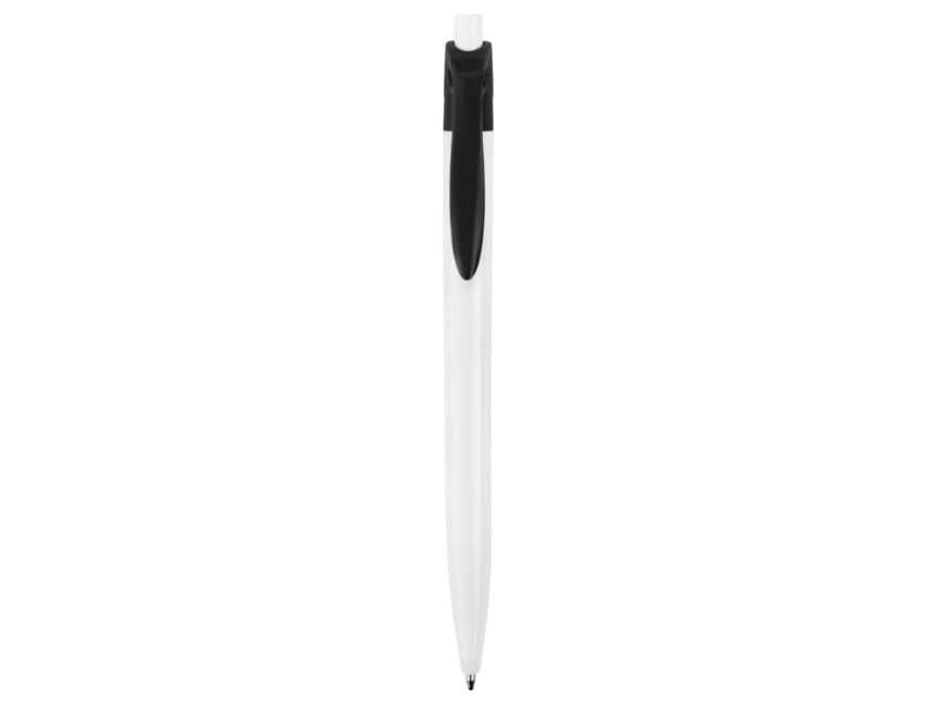 Ручка шариковая Какаду, белая с черным фото 2
