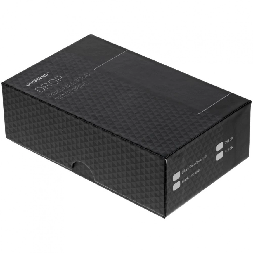 Портативный внешний SSD Uniscend Drop, 256 Гб, черный фото 9