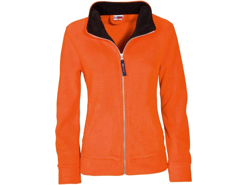 Куртка флисовая Nashville женская, оранжевый/черный фото 1