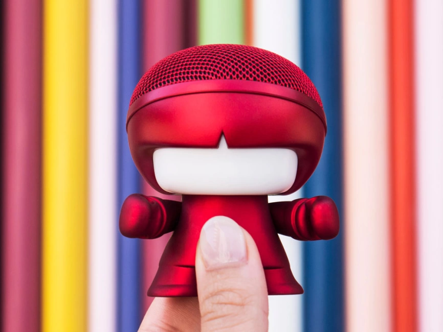 Портативная колонка Bluetooth XOOPAR mini Xboy Metallic, красный фото 3