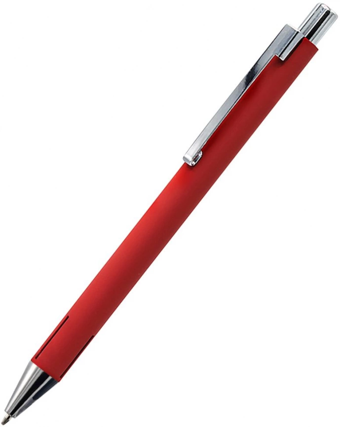 Ручка металлическая Elegant Soft, красная фото 1