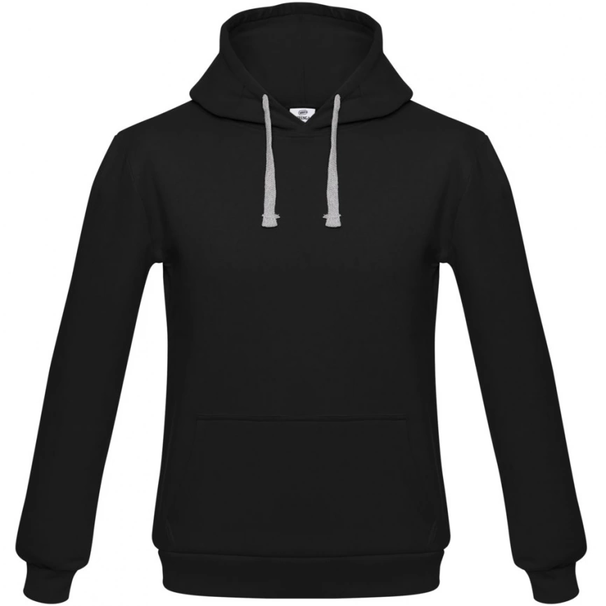 Толстовка с капюшоном Unit Kirenga черная, размер M фото 1