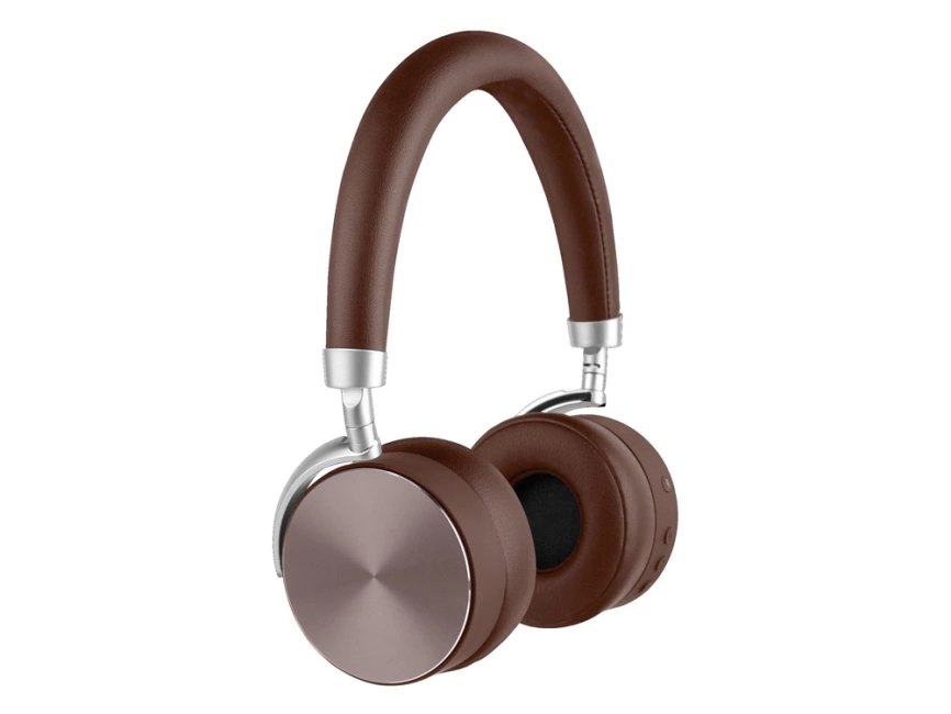 Беспроводные наушники Rombica mysound BH-13 Brown ANC, коричневый фото 1