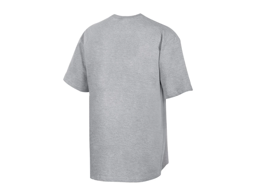 Футболка из френч терри Warsaw унисекс 220гр, серый меланж фото 2