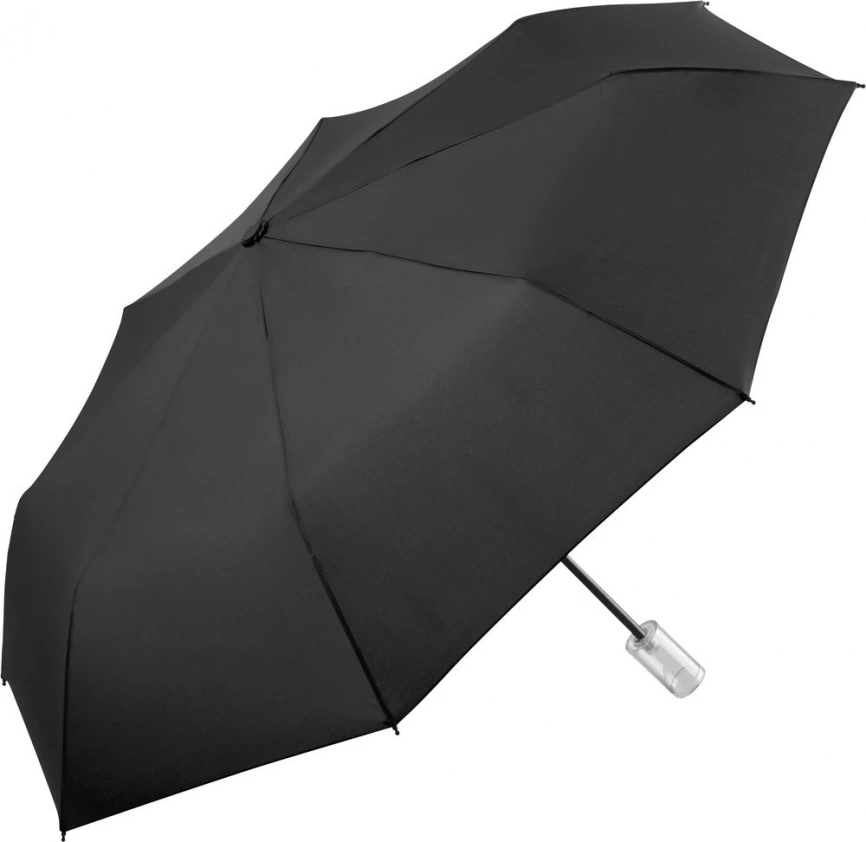 Зонт складной Fillit, черный фото 1