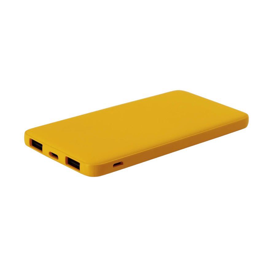 Внешний аккумулятор Bplanner Power 1 ST, софт-тач, 5000 mAh (Желтый) фото 1