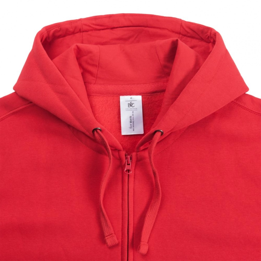 Толстовка мужская Hooded Full Zip красная, размер XXL фото 4