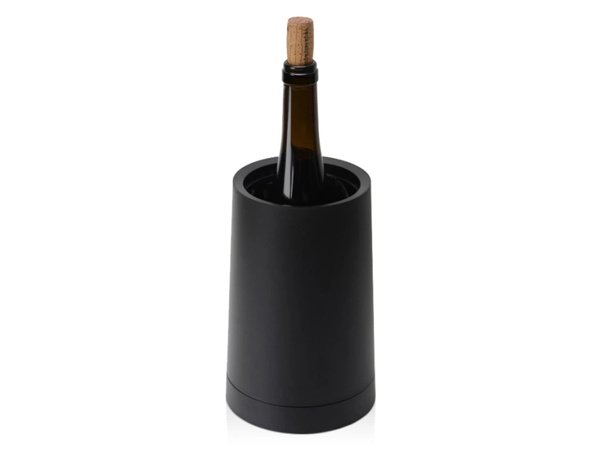 Охладитель Cooler Pot 2.0 для бутылки цельный, черный фото 1