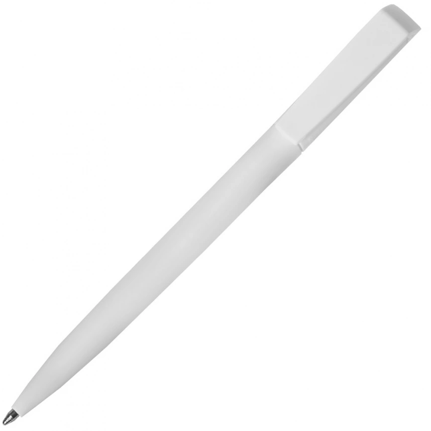 Ручка шариковая Flip, белая фото 3