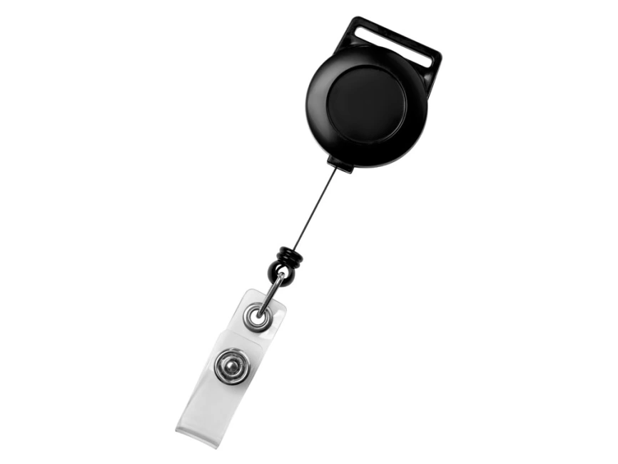 Ретрактор с ушком для ленты, черный фото 3