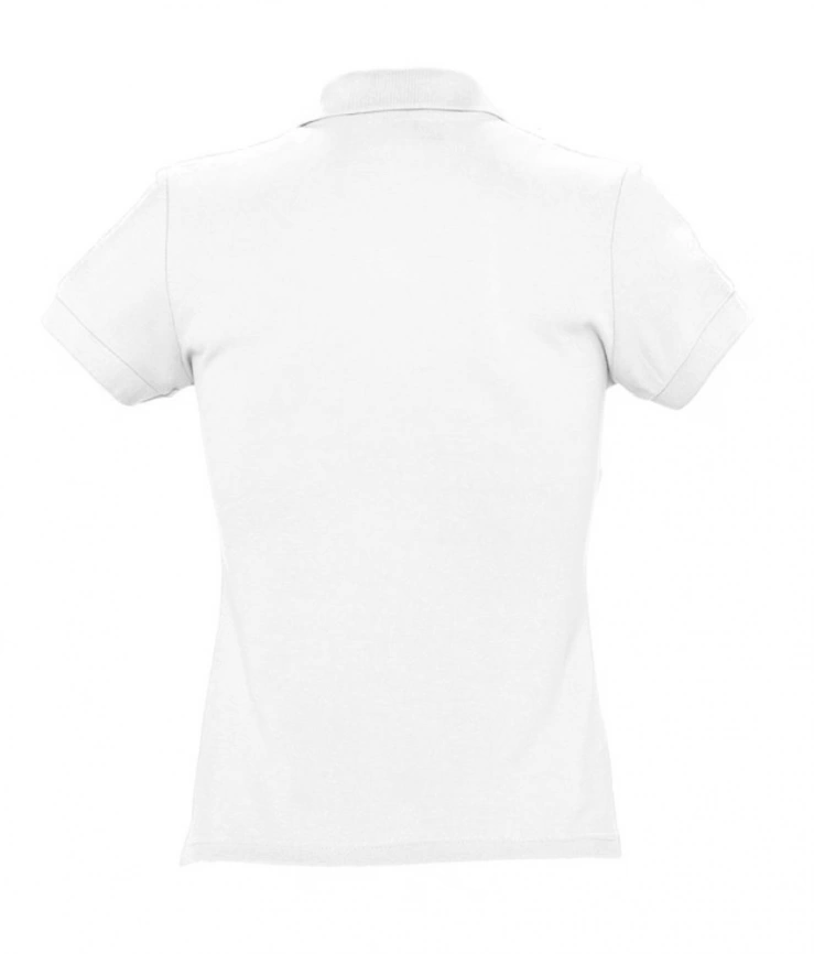 Рубашка поло женская Passion 170 белая, размер L фото 2