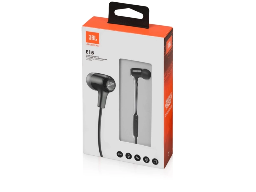 Пользовательские наушники JBL, JBLE15BLK, черный фото 5