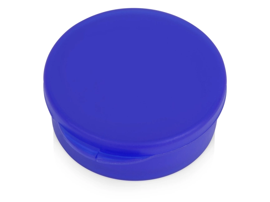 Силиконовая трубочка Fresh в пластиковом кейсе, синий фото 2