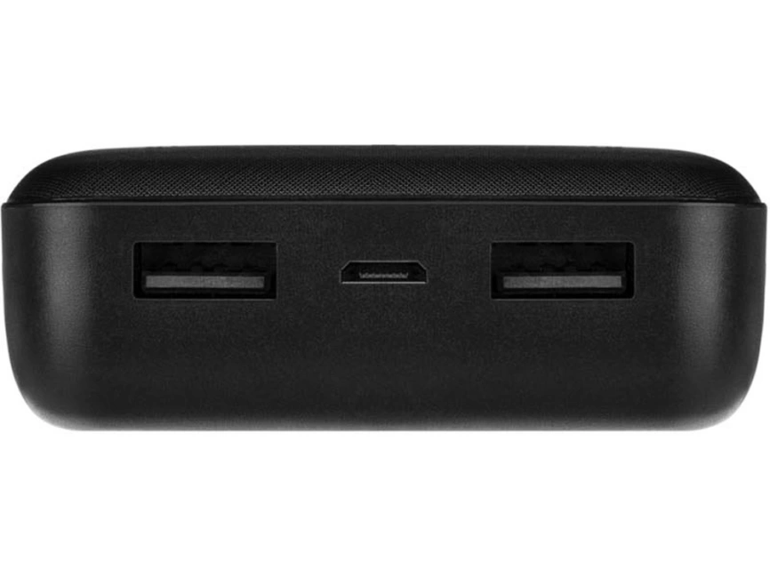 Внешний аккумулятор Kubic PB20Z Black, 20 000 мАч, Soft-touch, черный фото 3